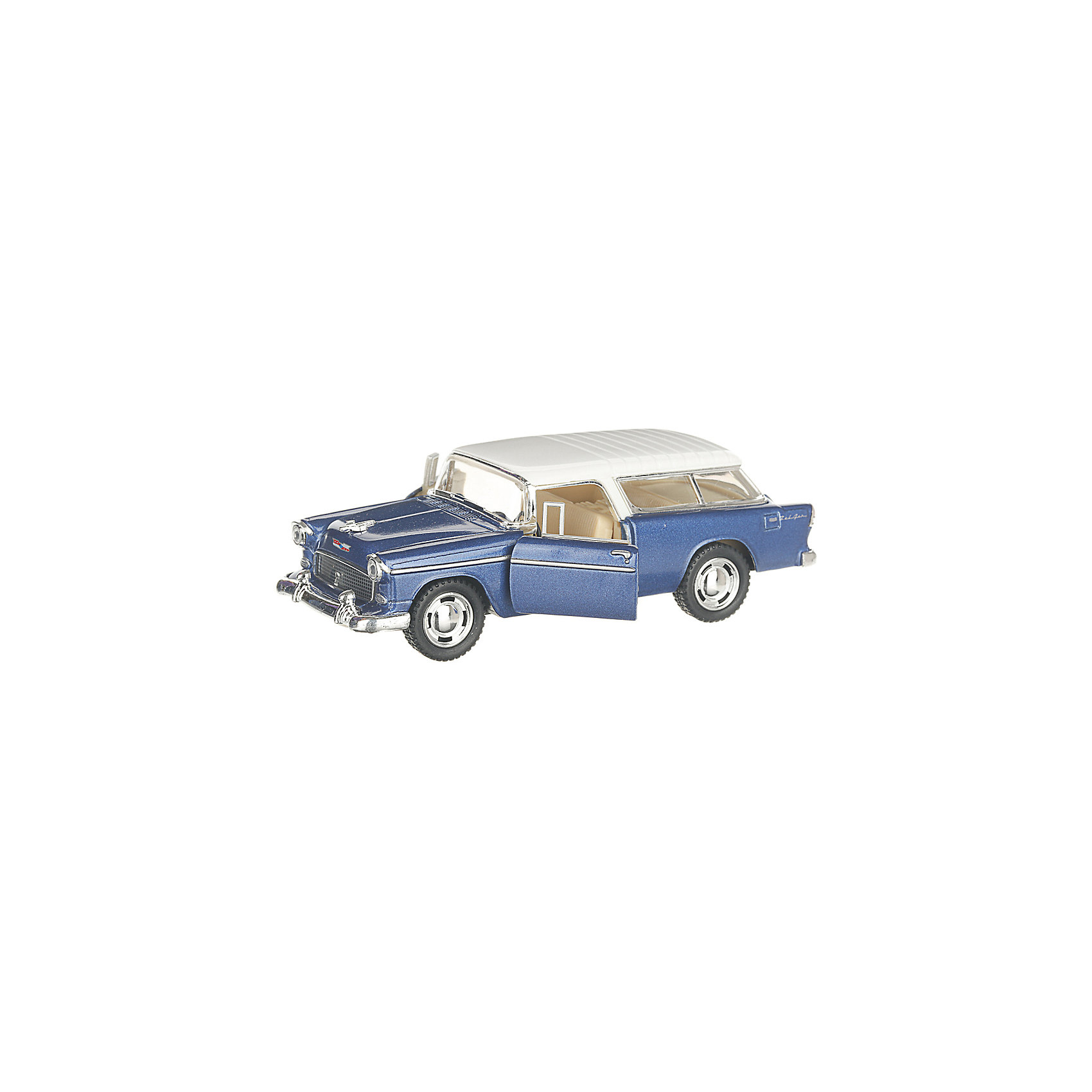 фото Коллекционная машинка serinity toys chevrolet nomad, синяя