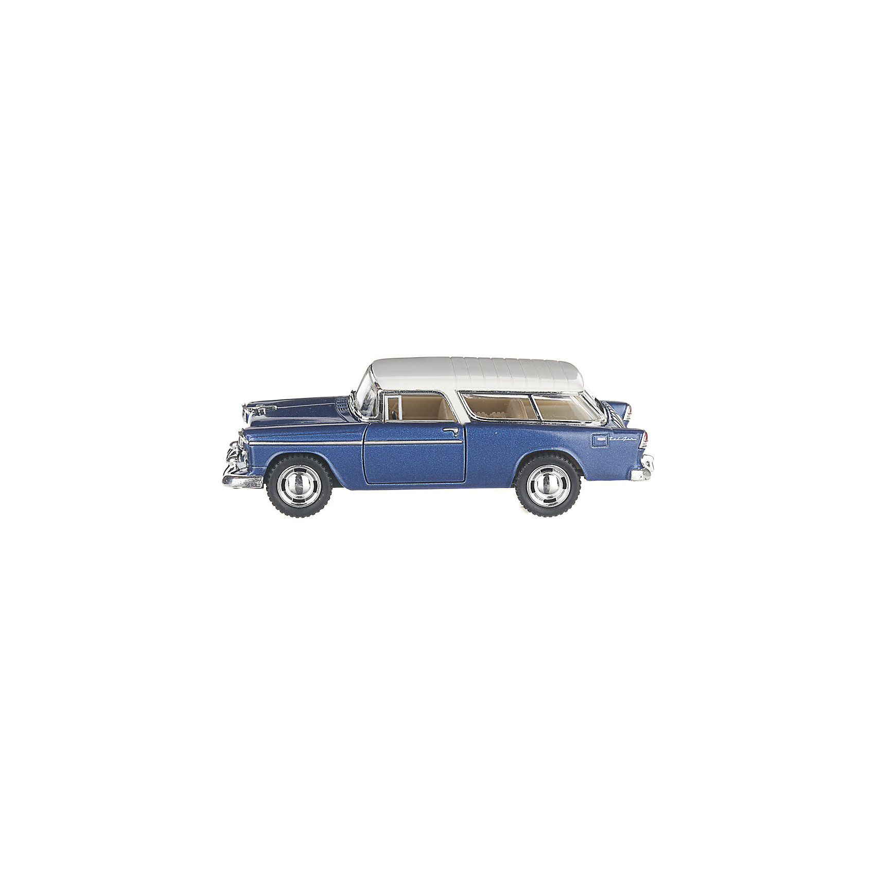 фото Коллекционная машинка serinity toys chevrolet nomad, синяя