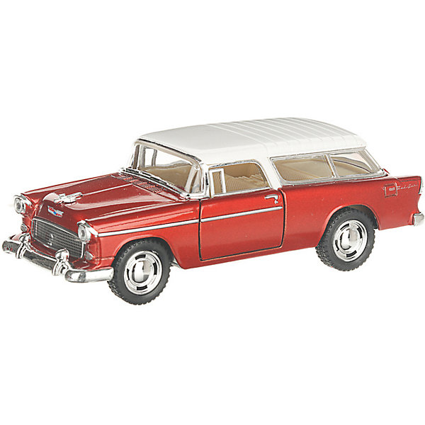 фото Коллекционная машинка serinity toys chevrolet nomad, бордовая