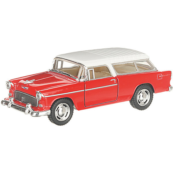 фото Коллекционная машинка serinity toys chevrolet nomad, красная