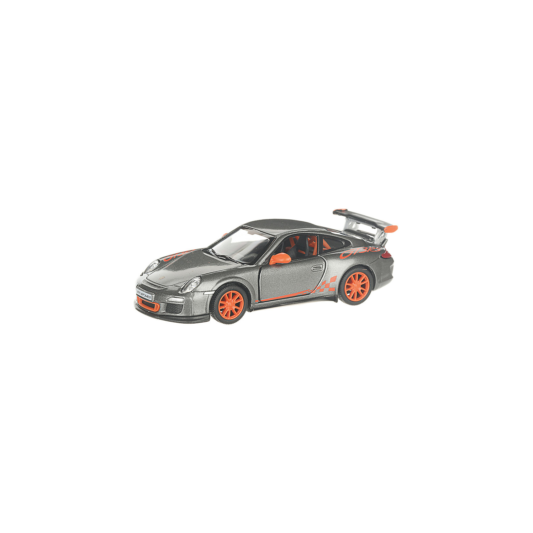 фото Коллекционная машинка serinity toys 2010 porsche 911 gt3 rs, тёмно-серая