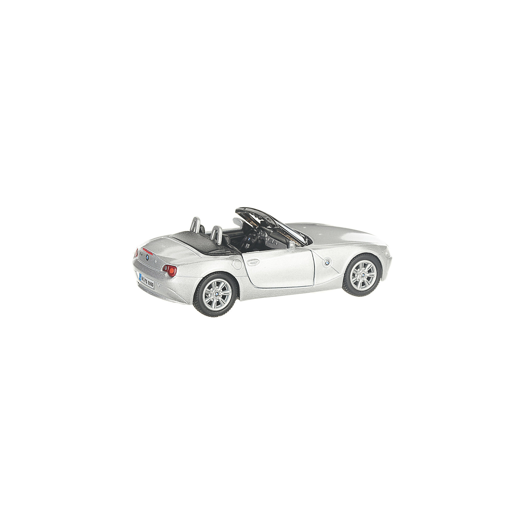 фото Коллекционная машинка Serinity Toys BMW Z4, серебристая