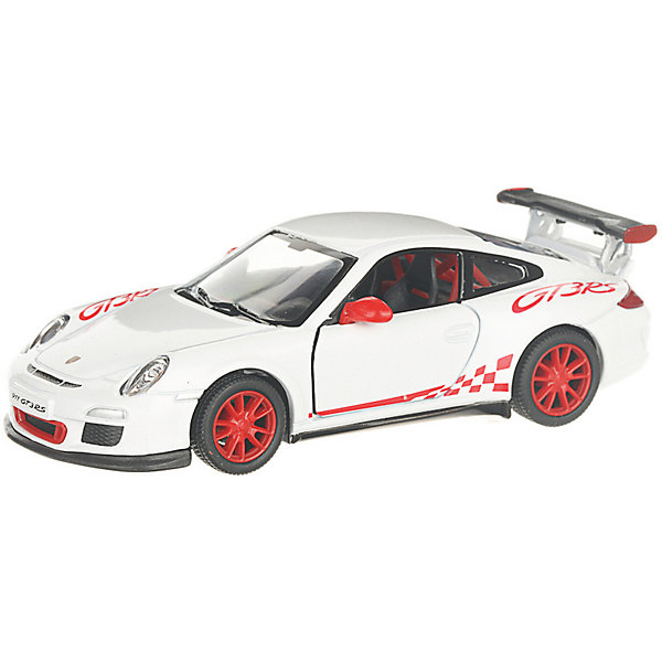 фото Коллекционная машинка serinity toys 2010 porsche 911 gt3 rs, белая