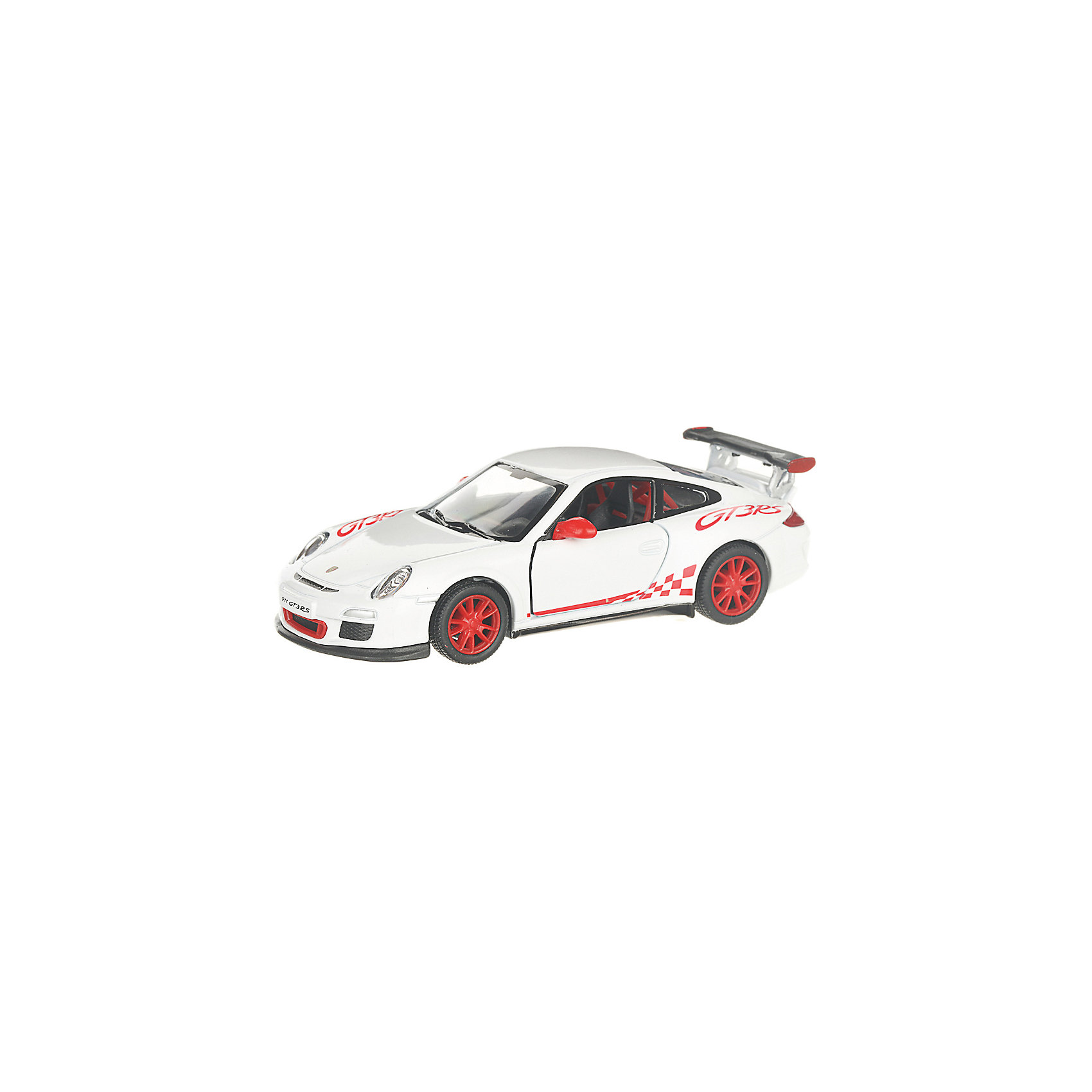 фото Коллекционная машинка serinity toys 2010 porsche 911 gt3 rs, белая