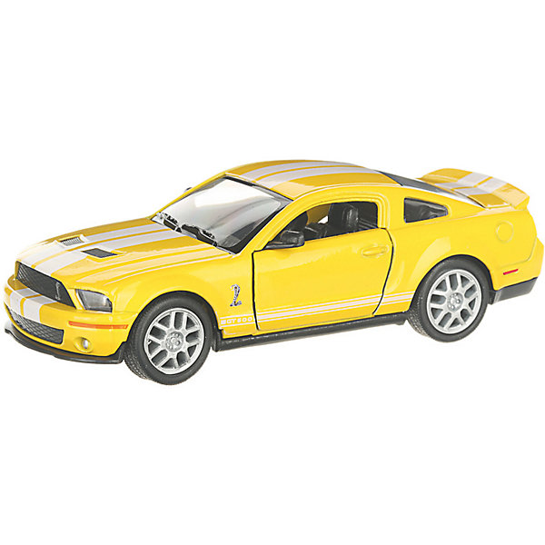 фото Коллекционная машинка serinity toys shelby gt500 2007, жёлтая