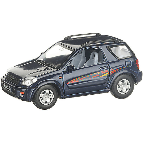 фото Коллекционная машинка serinity toys toyota rav4, синяя