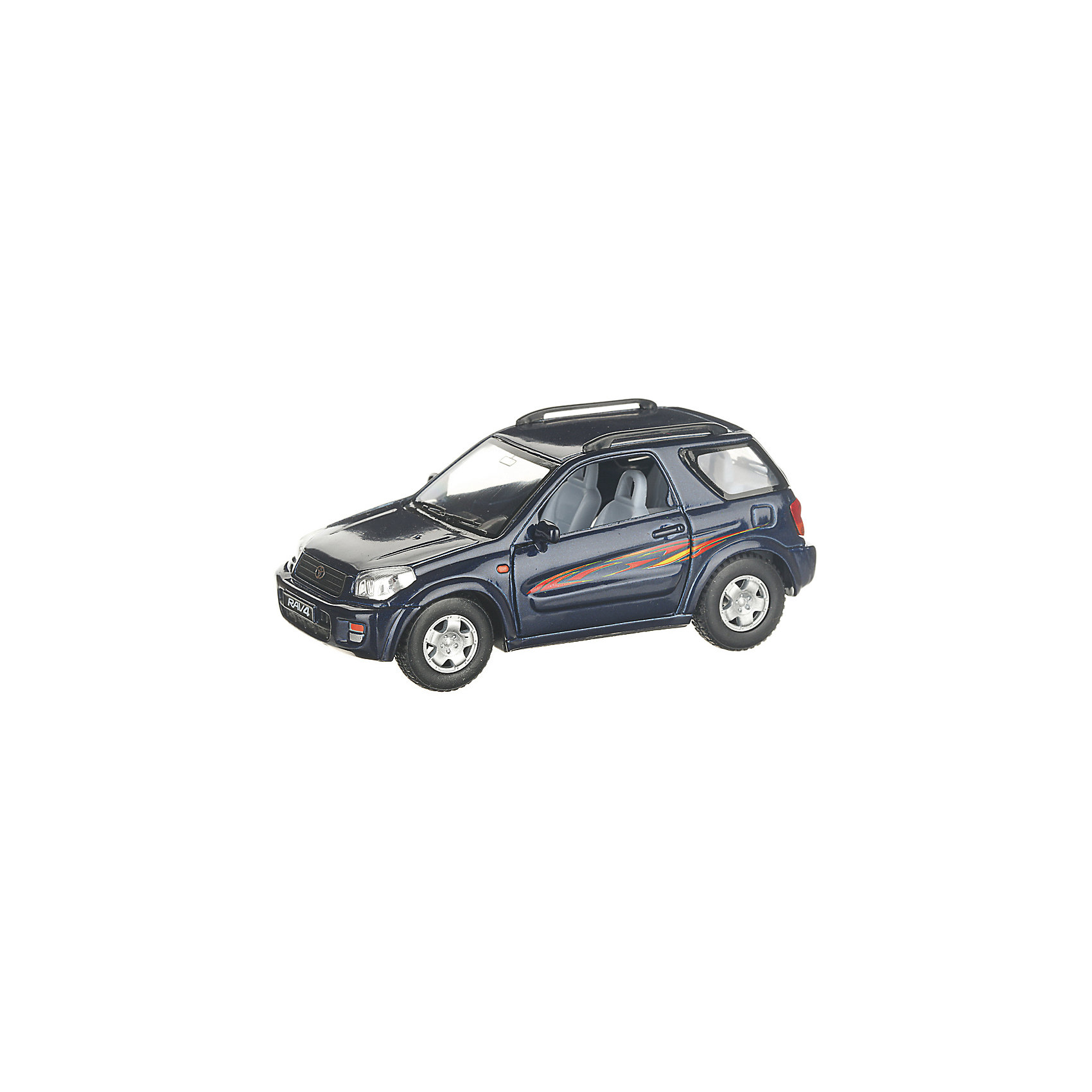 фото Коллекционная машинка serinity toys toyota rav4, синяя