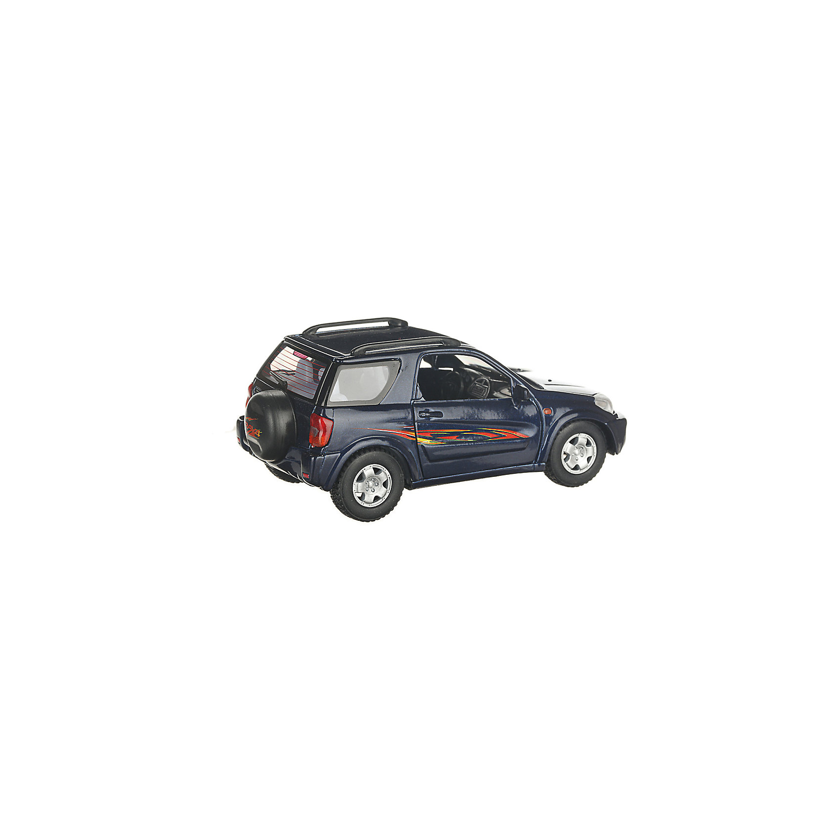 фото Коллекционная машинка serinity toys toyota rav4, синяя