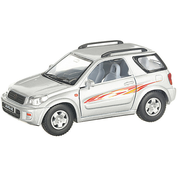 

Коллекционная машинка Serinity Toys Toyota RAV4, серебристая