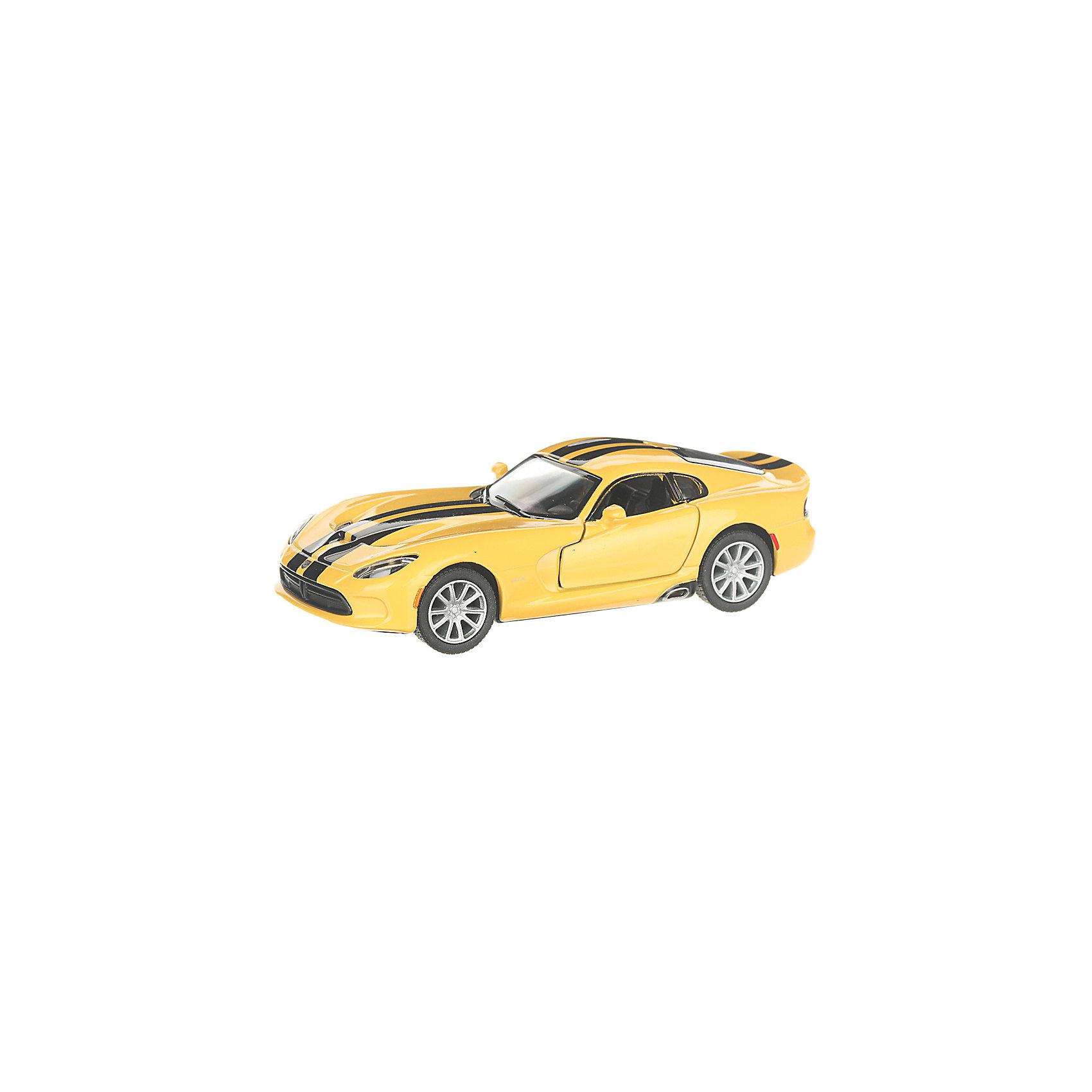 фото Коллекционная машинка serinity toys 2013 dodge srt viper gts, жёлтая