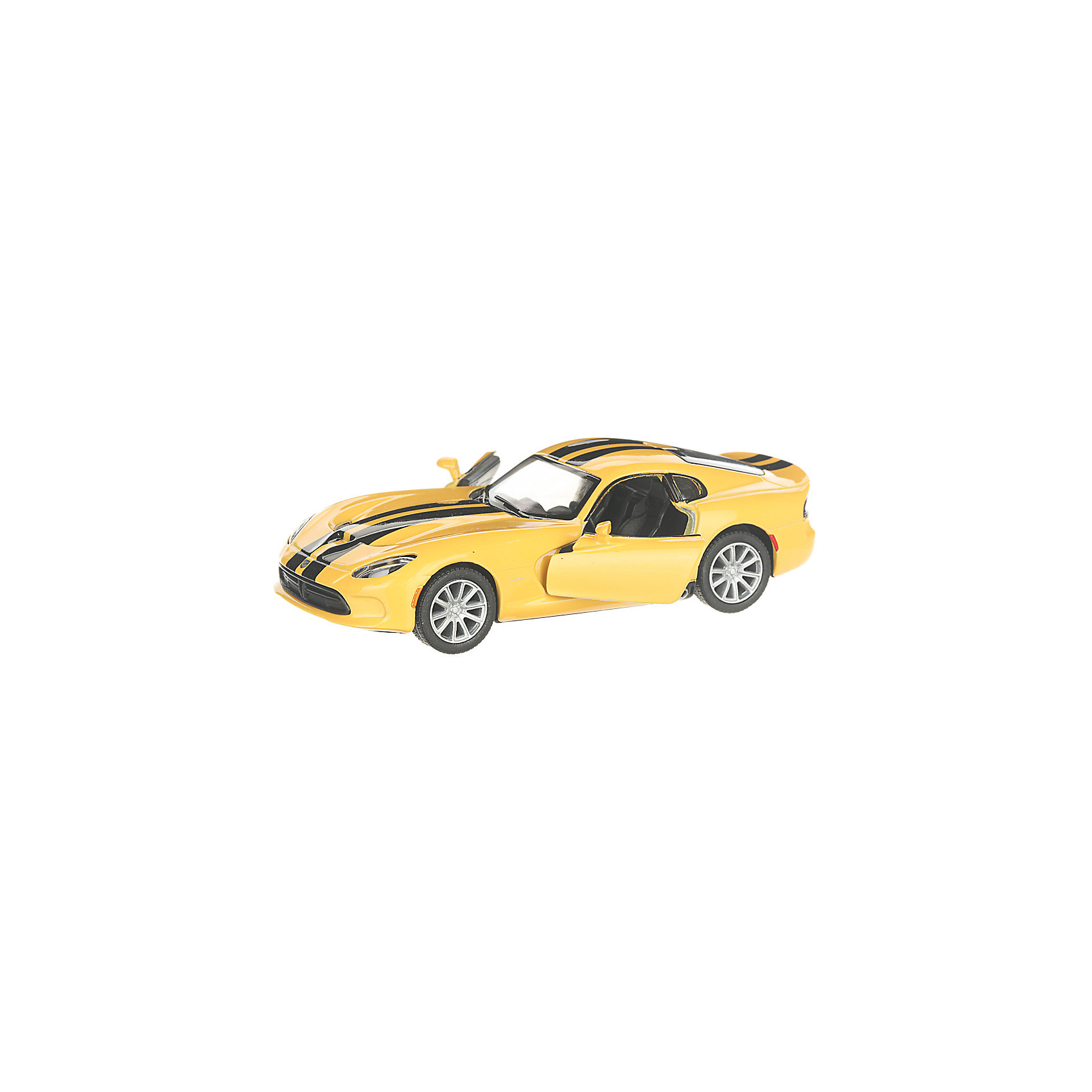 фото Коллекционная машинка serinity toys 2013 dodge srt viper gts, жёлтая