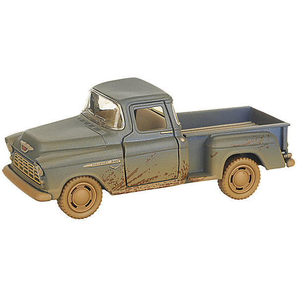 

Коллекционная машинка Serinity Toys Сhevy Stepside Пикап грязный, синяя