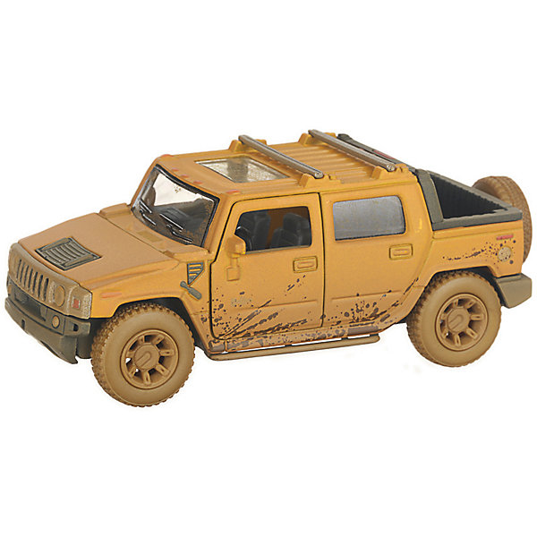 

Коллекционная машинка Serinity Toys Hummer Н2 грязный, оранжевая