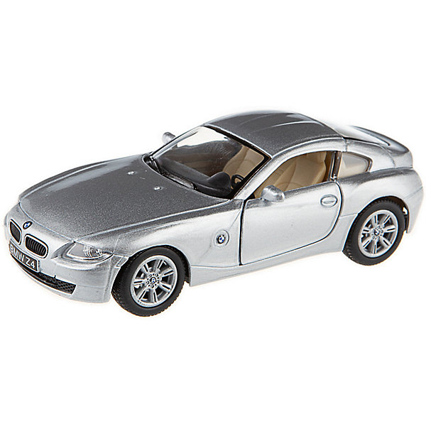 фото Коллекционная машинка serinity toys bmw z4 купе, серебристая