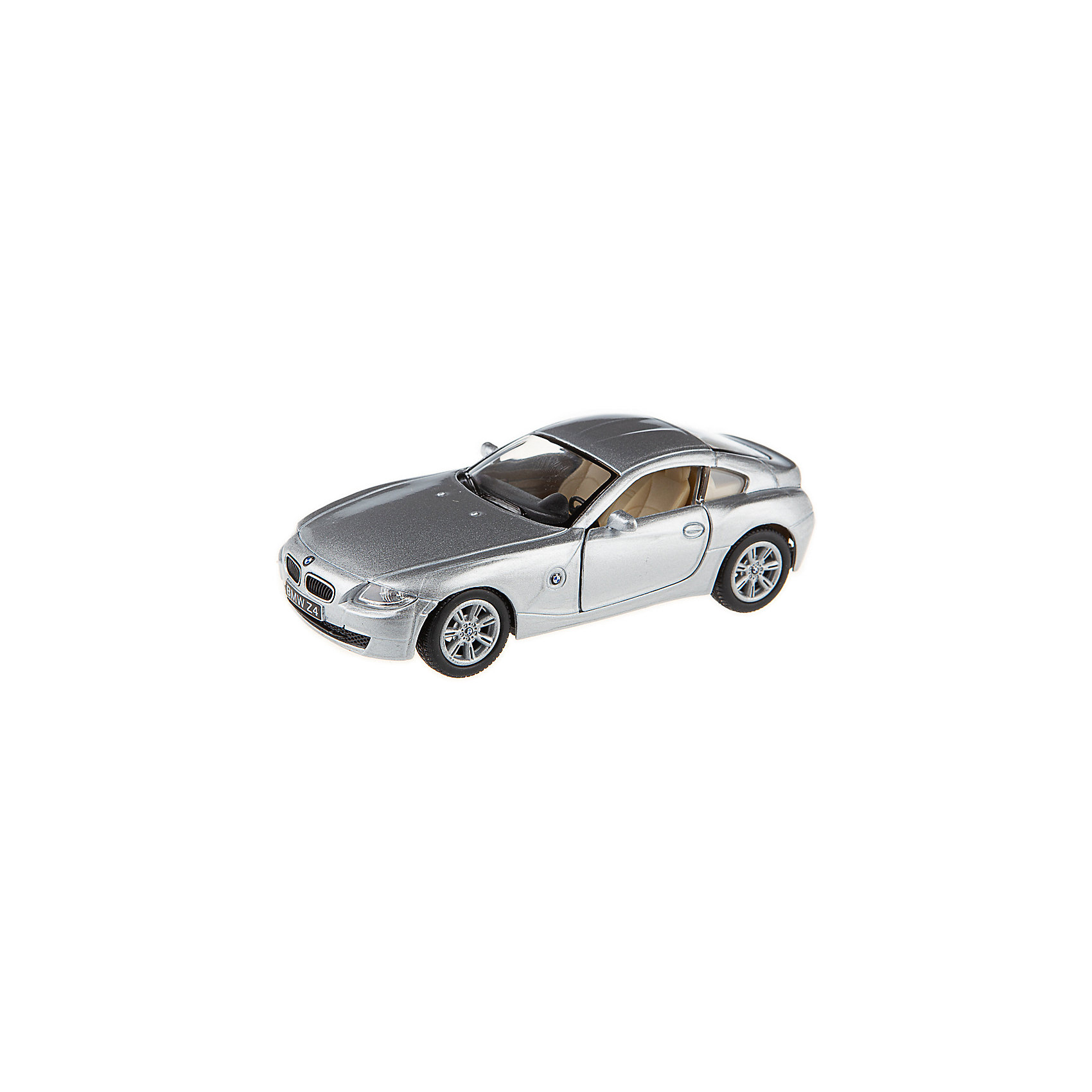 фото Коллекционная машинка serinity toys bmw z4 купе, серебристая