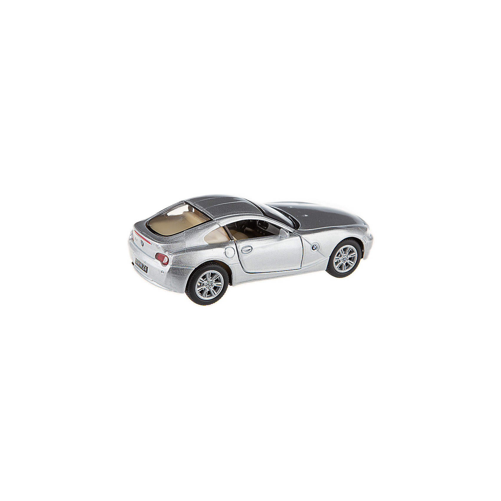 фото Коллекционная машинка serinity toys bmw z4 купе, серебристая