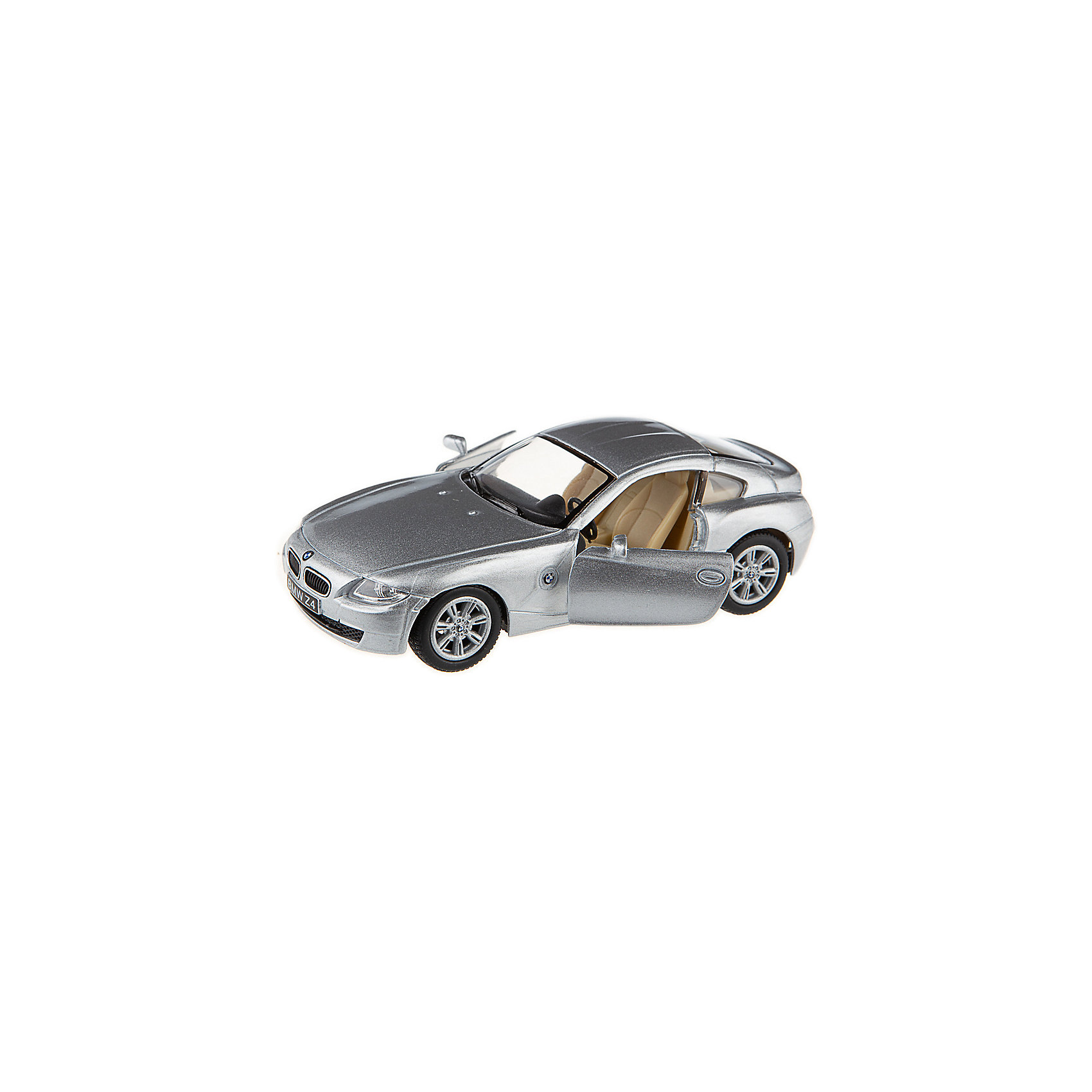 фото Коллекционная машинка serinity toys bmw z4 купе, серебристая