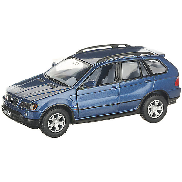 

Металлическая машинка Serinity Toys BMW X5, синяя