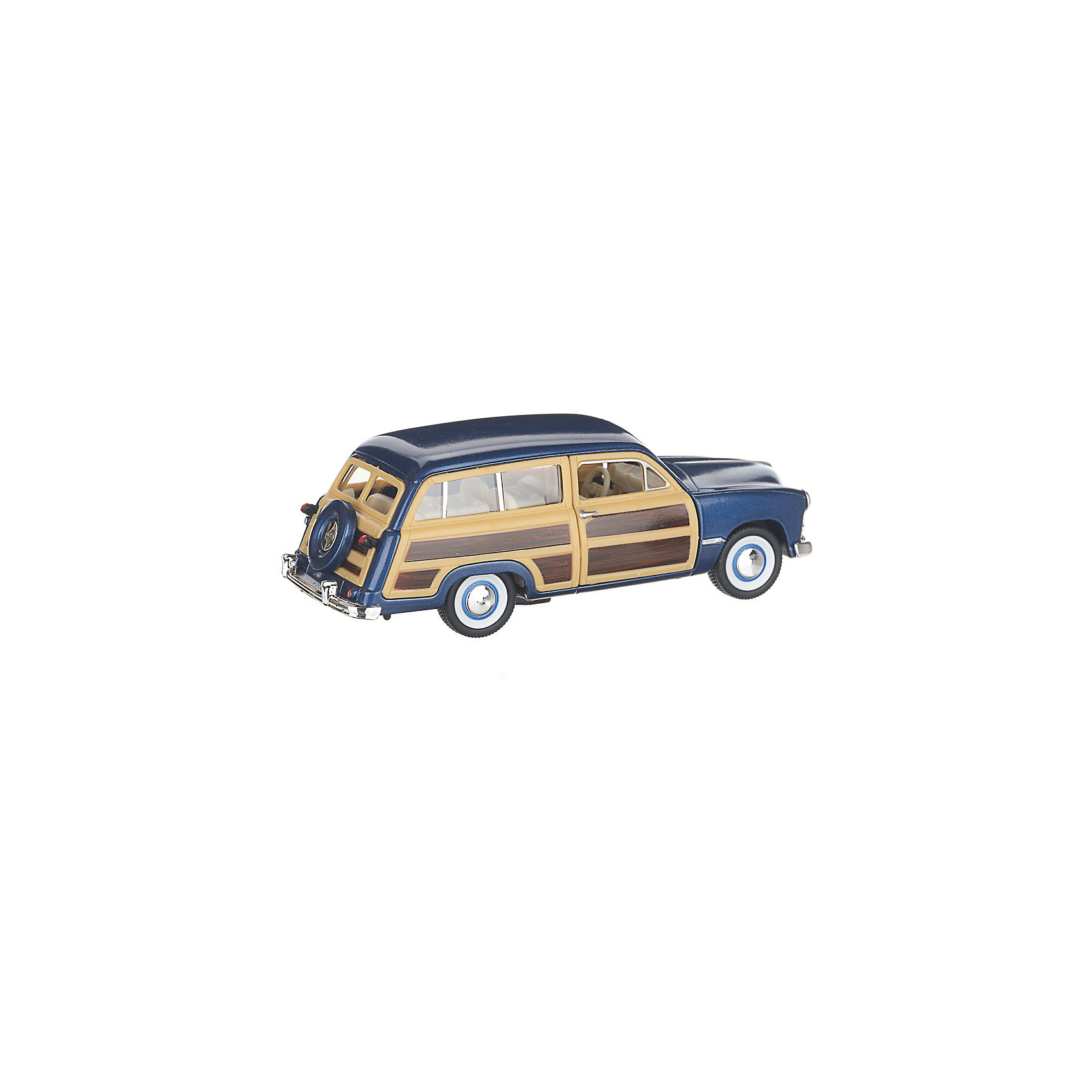 фото Коллекционная машинка serinity toys 1949 ford woody wagon, синяя