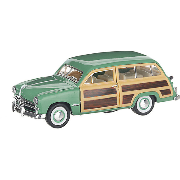 фото Коллекционная машинка serinity toys 1949 ford woody wagon, зелёная