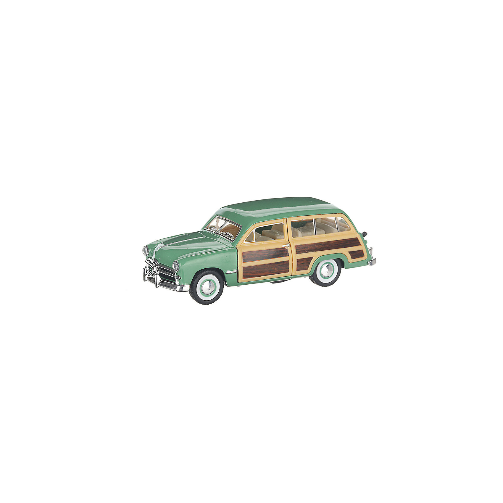 фото Коллекционная машинка serinity toys 1949 ford woody wagon, зелёная