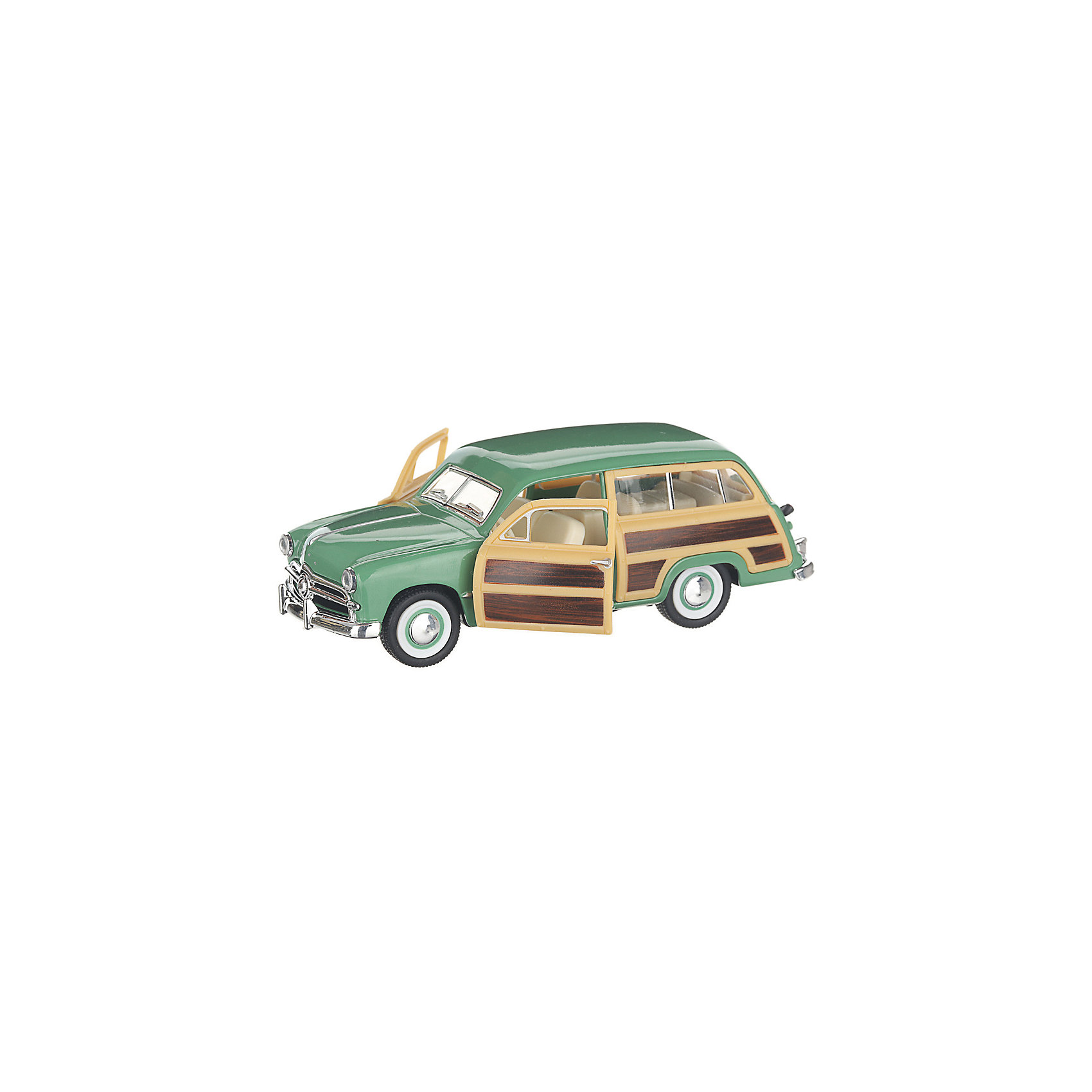 фото Коллекционная машинка serinity toys 1949 ford woody wagon, зелёная