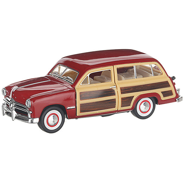 

Коллекционная машинка Serinity Toys 1949 Ford Woody Wagon, красная