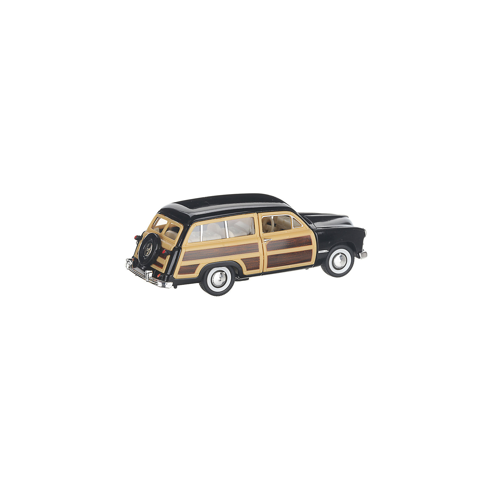 фото Коллекционная машинка serinity toys 1949 ford woody wagon, чёрная