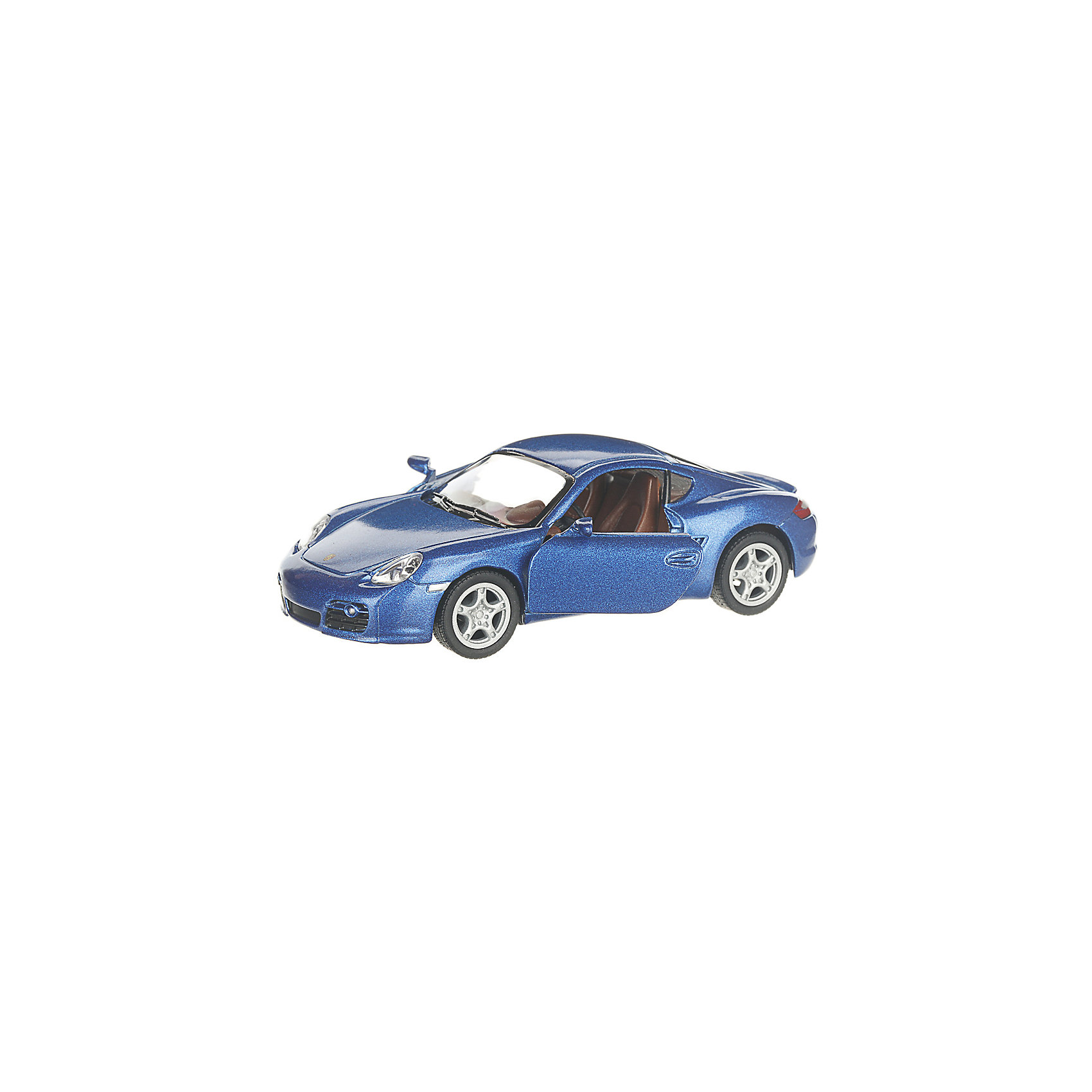 фото Коллекционная машинка serinity toys porsche cayman, синяя