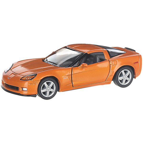 фото Коллекционная машинка serinity toys chevrolet corvette z06, оранжевая