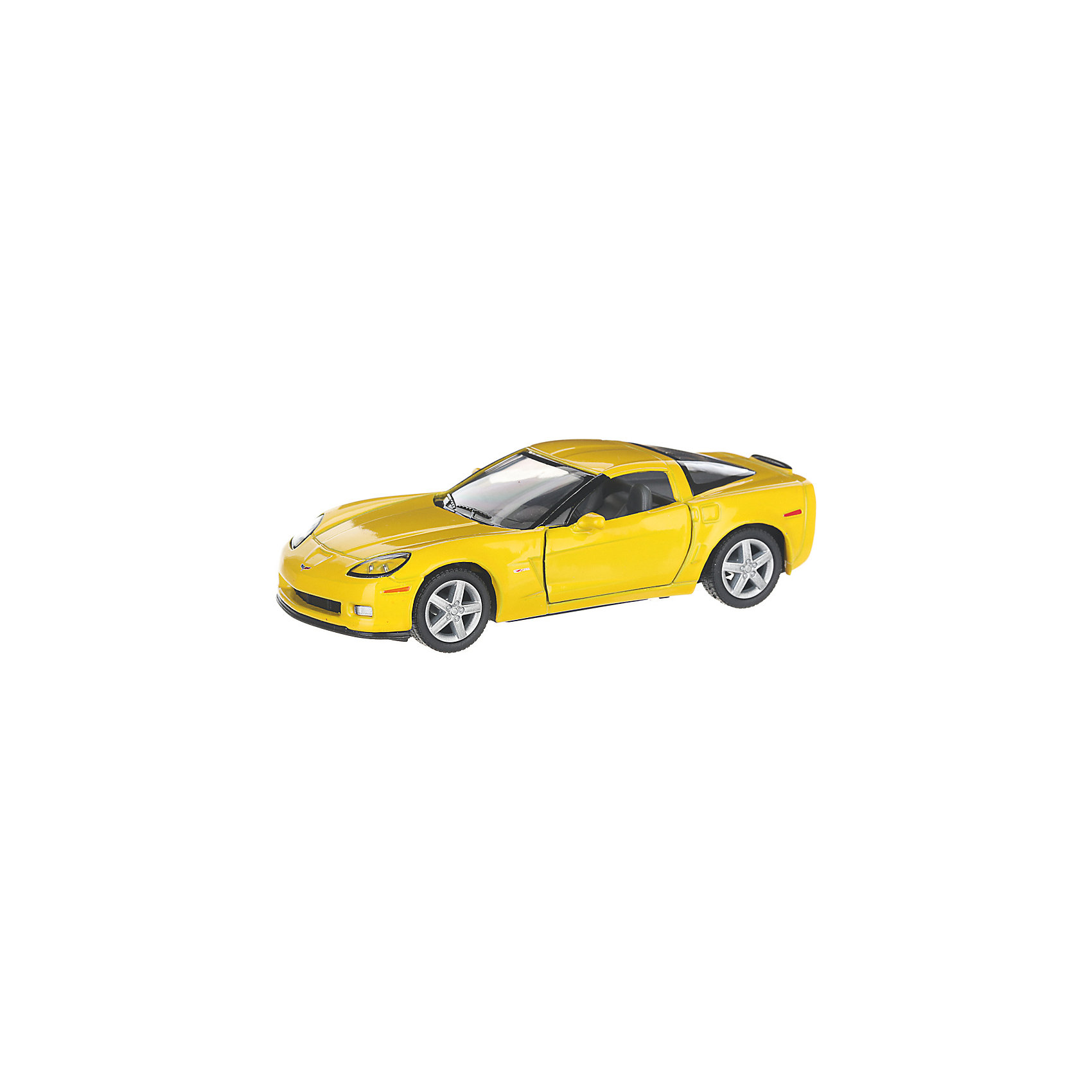 фото Коллекционная машинка serinity toys chevrolet corvette z06, жёлтая