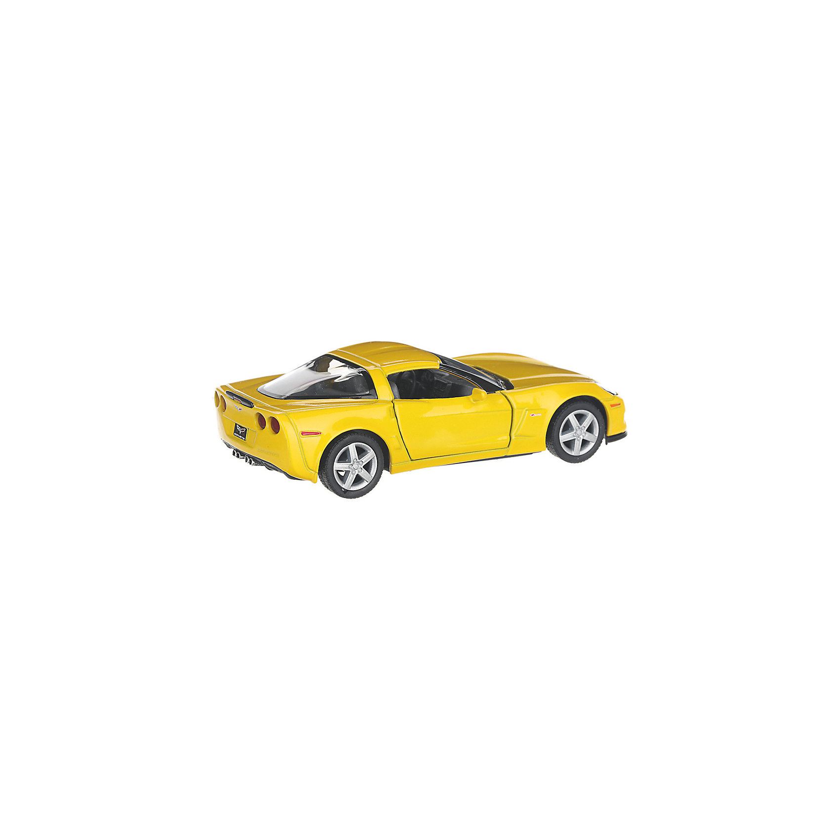 фото Коллекционная машинка serinity toys chevrolet corvette z06, жёлтая