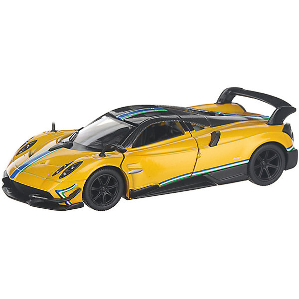 фото Коллекционная машинка Serinity Toys 2016 Pagani Huayra BC раскрашенный, жёлтая