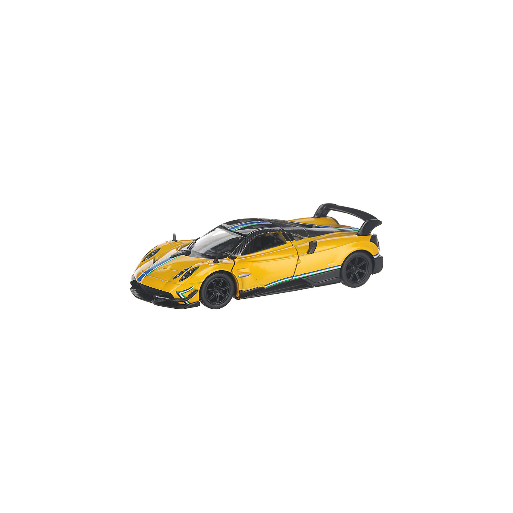 фото Коллекционная машинка Serinity Toys 2016 Pagani Huayra BC раскрашенный, жёлтая