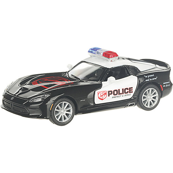 

Коллекционная машинка Serinity Toys 2013 Dodge SRT Viper GTS Полиция, чёрно-белая
