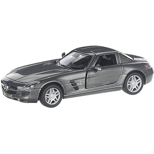 

Металлическая машинка Serinity Toys Merсedes-Benz SLS AMG, чёрная