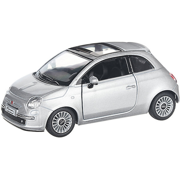 

Коллекционная машинка Serinity Toys Fiat 500, серебристая