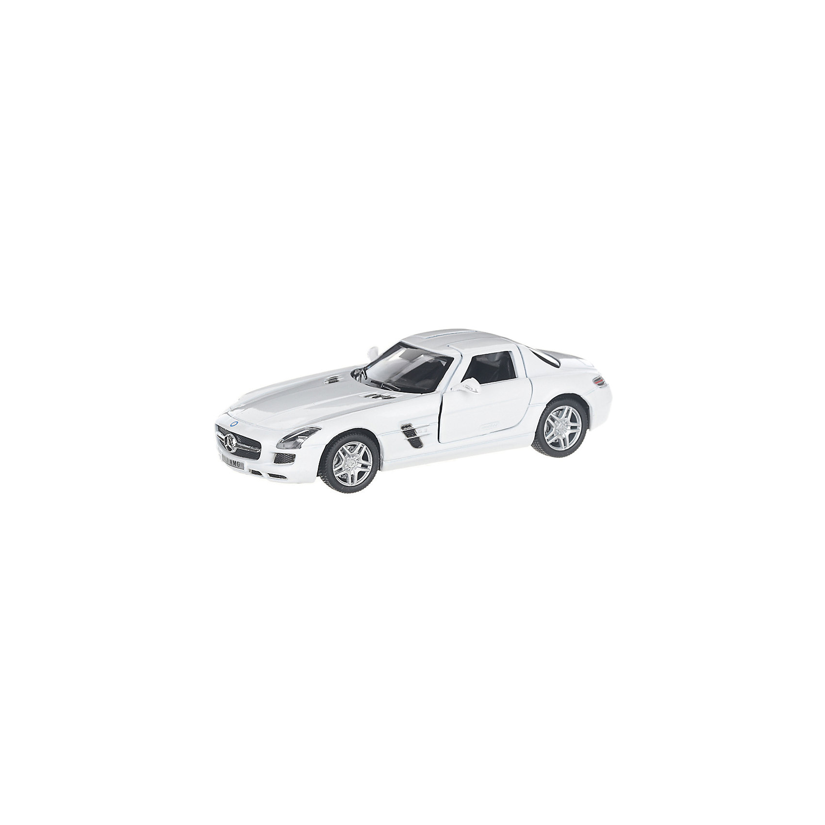 фото Коллекционная машинка Serinity Toys Merсedes-Benz SLS AMG, белая