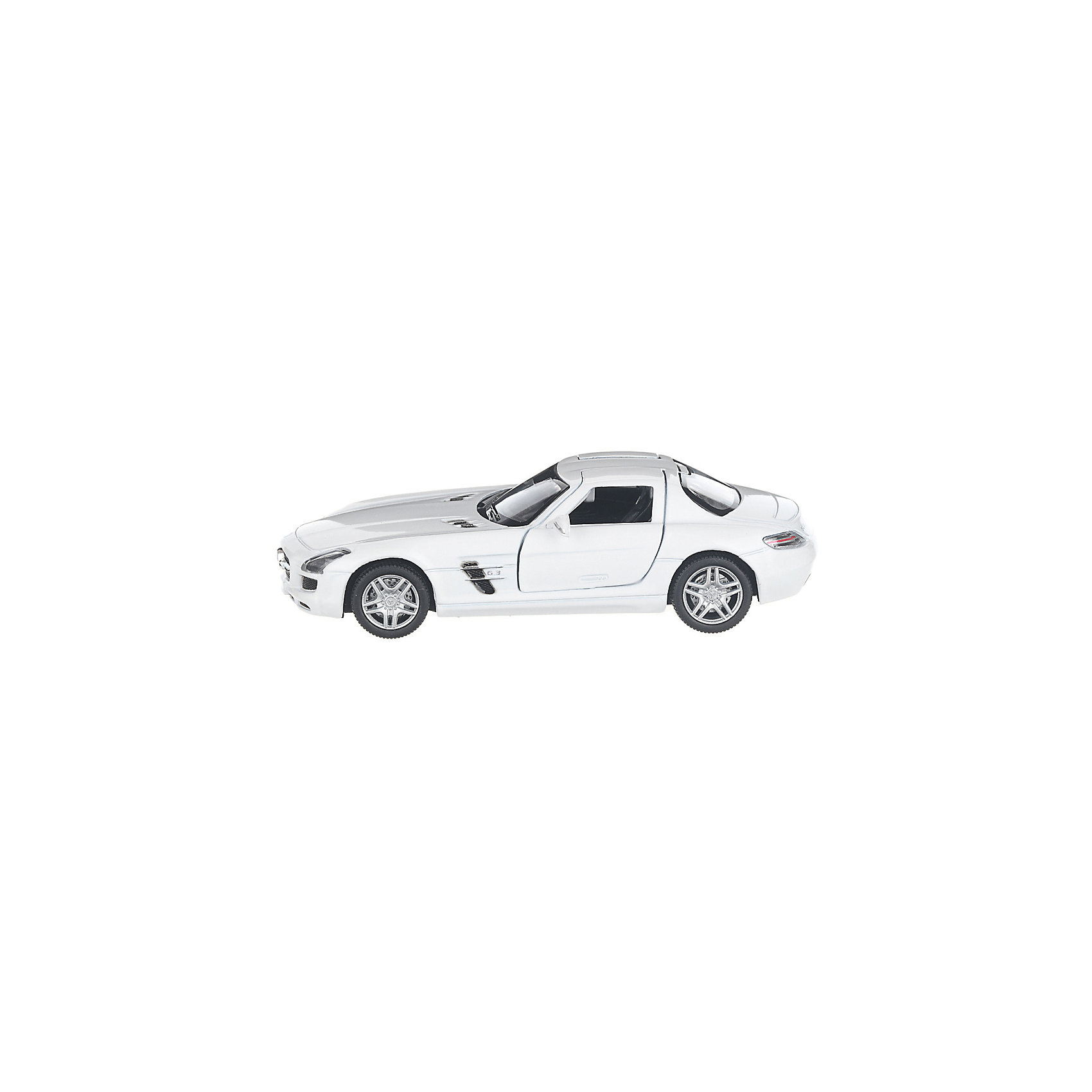 фото Коллекционная машинка Serinity Toys Merсedes-Benz SLS AMG, белая