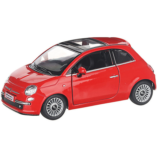 фото Коллекционная машинка serinity toys fiat 500, красная