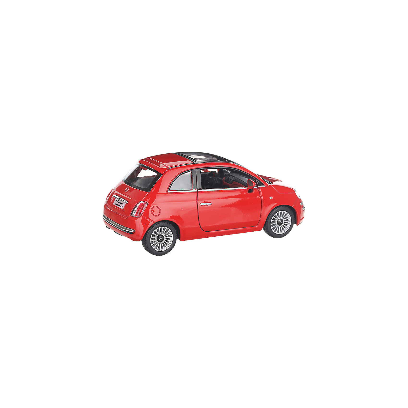 фото Коллекционная машинка serinity toys fiat 500, красная