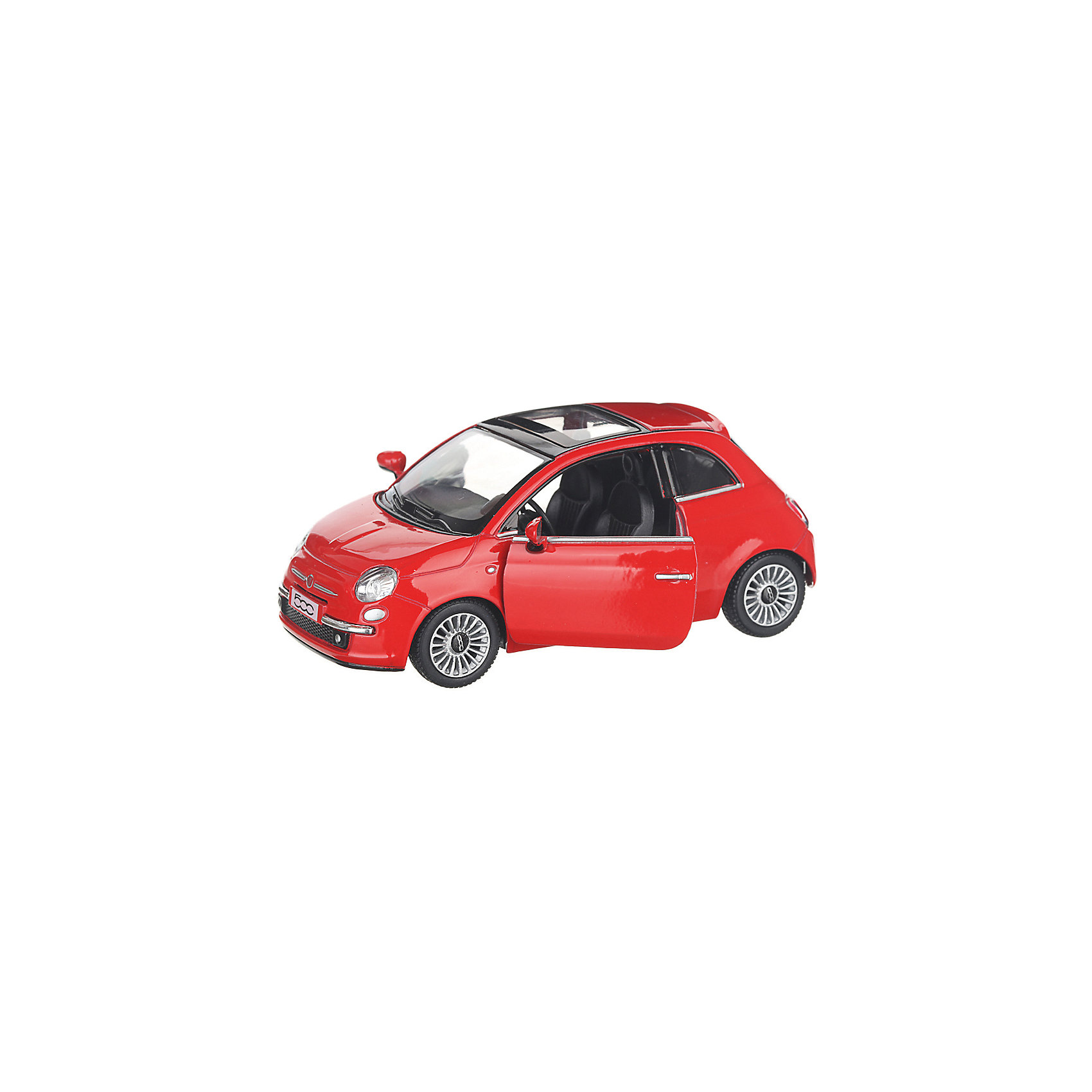 фото Коллекционная машинка serinity toys fiat 500, красная