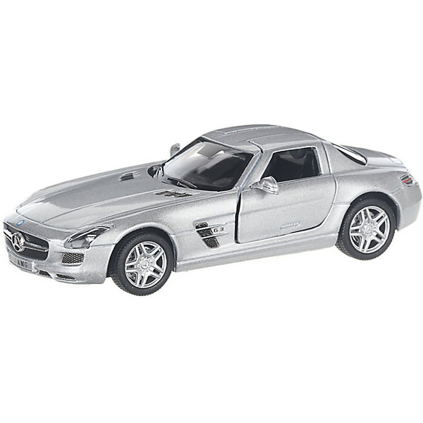 

Коллекционная машинка Serinity Toys Merсedes-Benz SLS AMG, серебристая