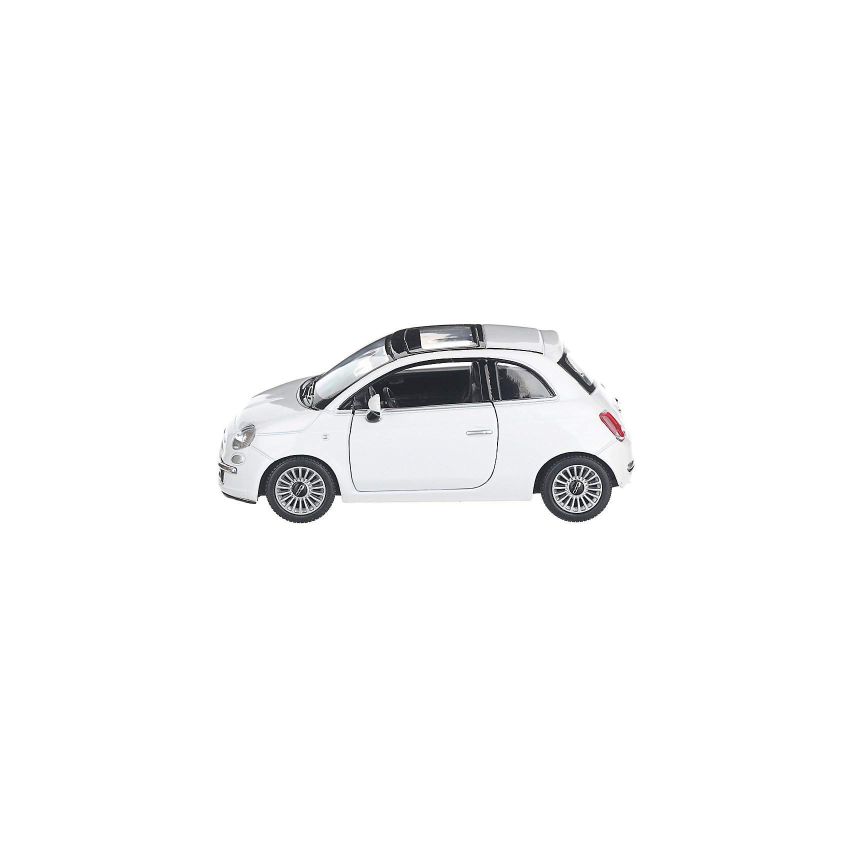 фото Коллекционная машинка serinity toys fiat 500, белая