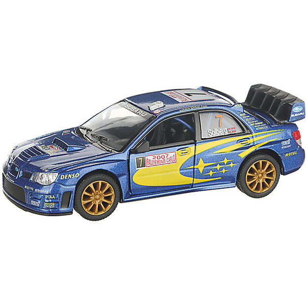 фото Коллекционная машинка Serinity Toys Subaru Impreza WRC 2007, синяя