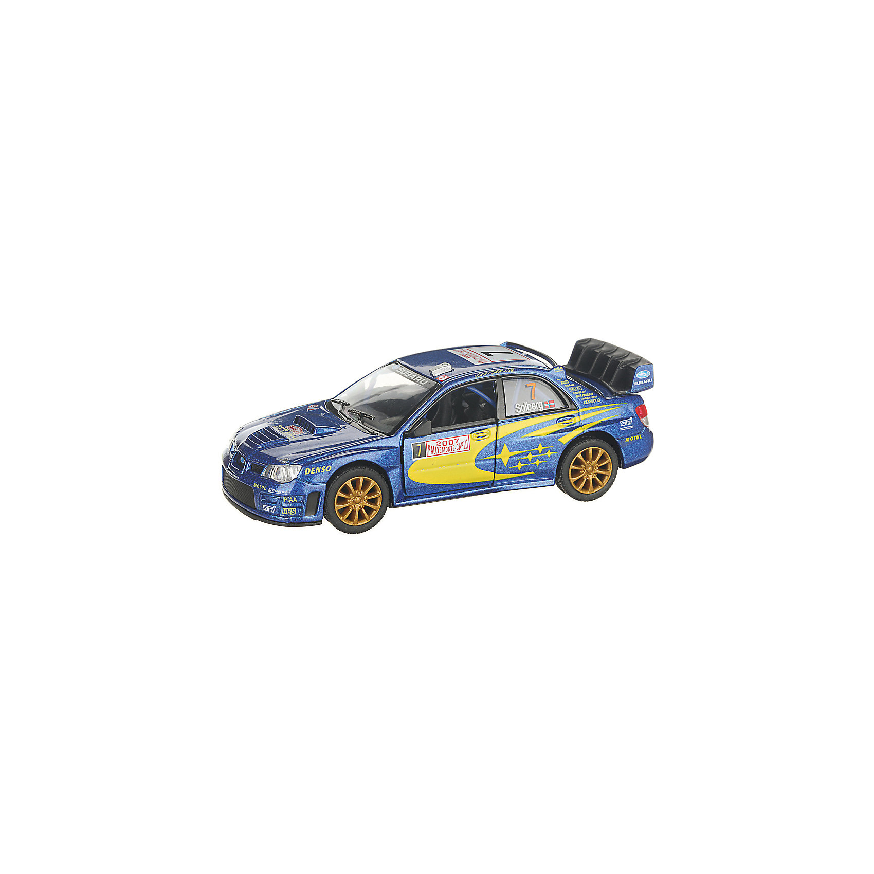 фото Коллекционная машинка Serinity Toys Subaru Impreza WRC 2007, синяя