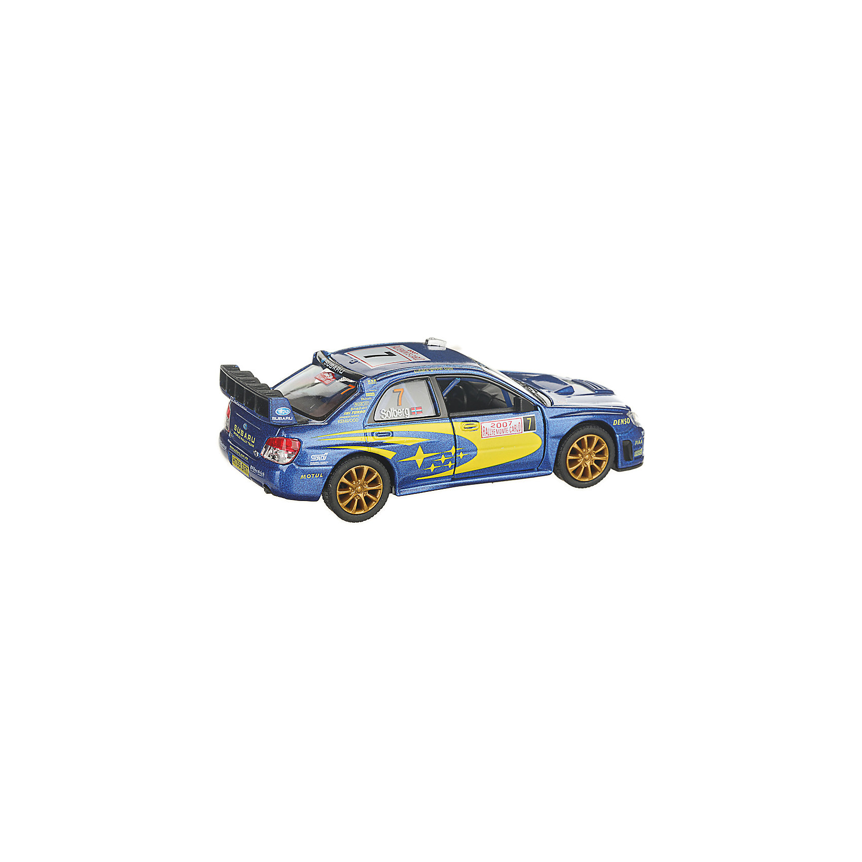 фото Коллекционная машинка Serinity Toys Subaru Impreza WRC 2007, синяя