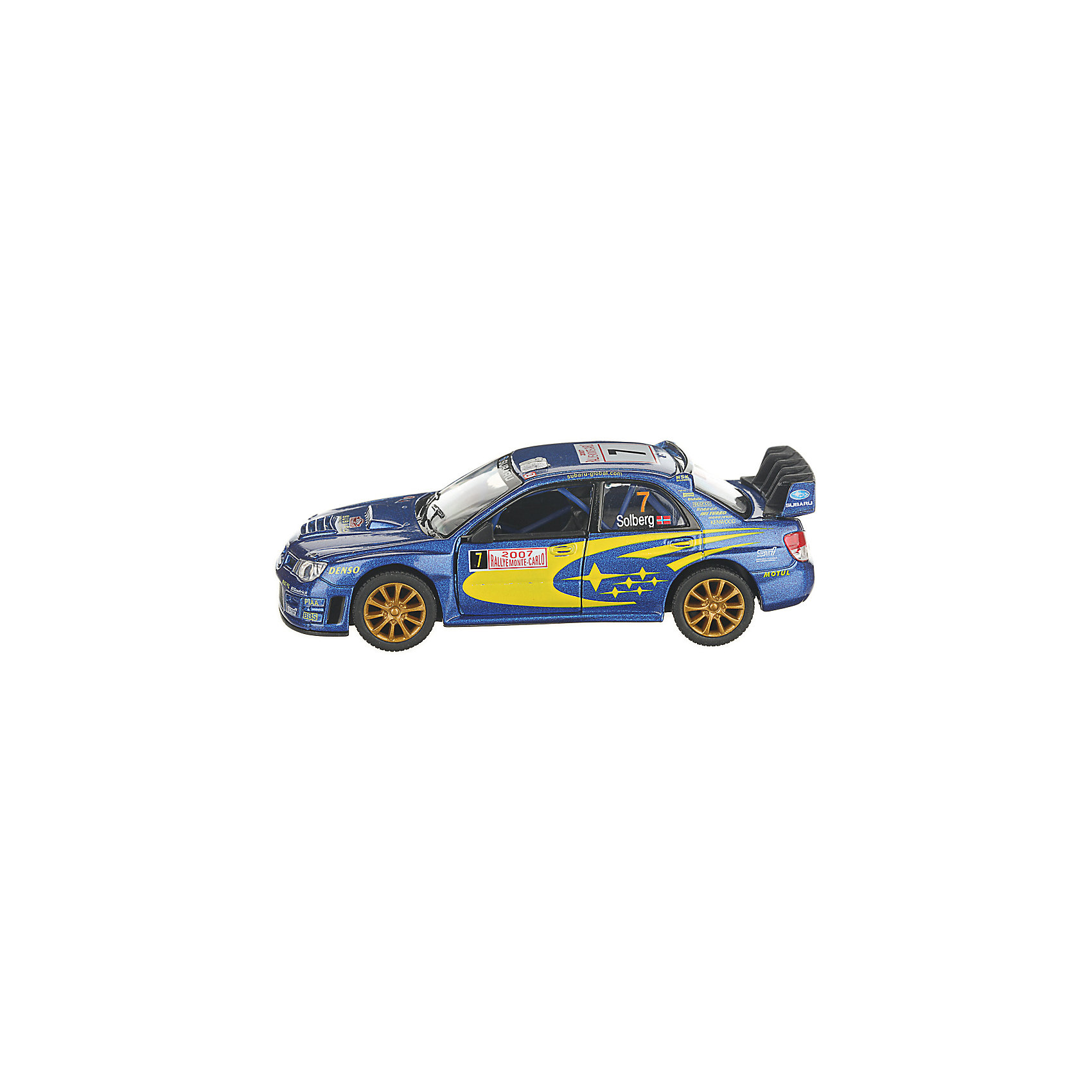 фото Коллекционная машинка Serinity Toys Subaru Impreza WRC 2007, синяя