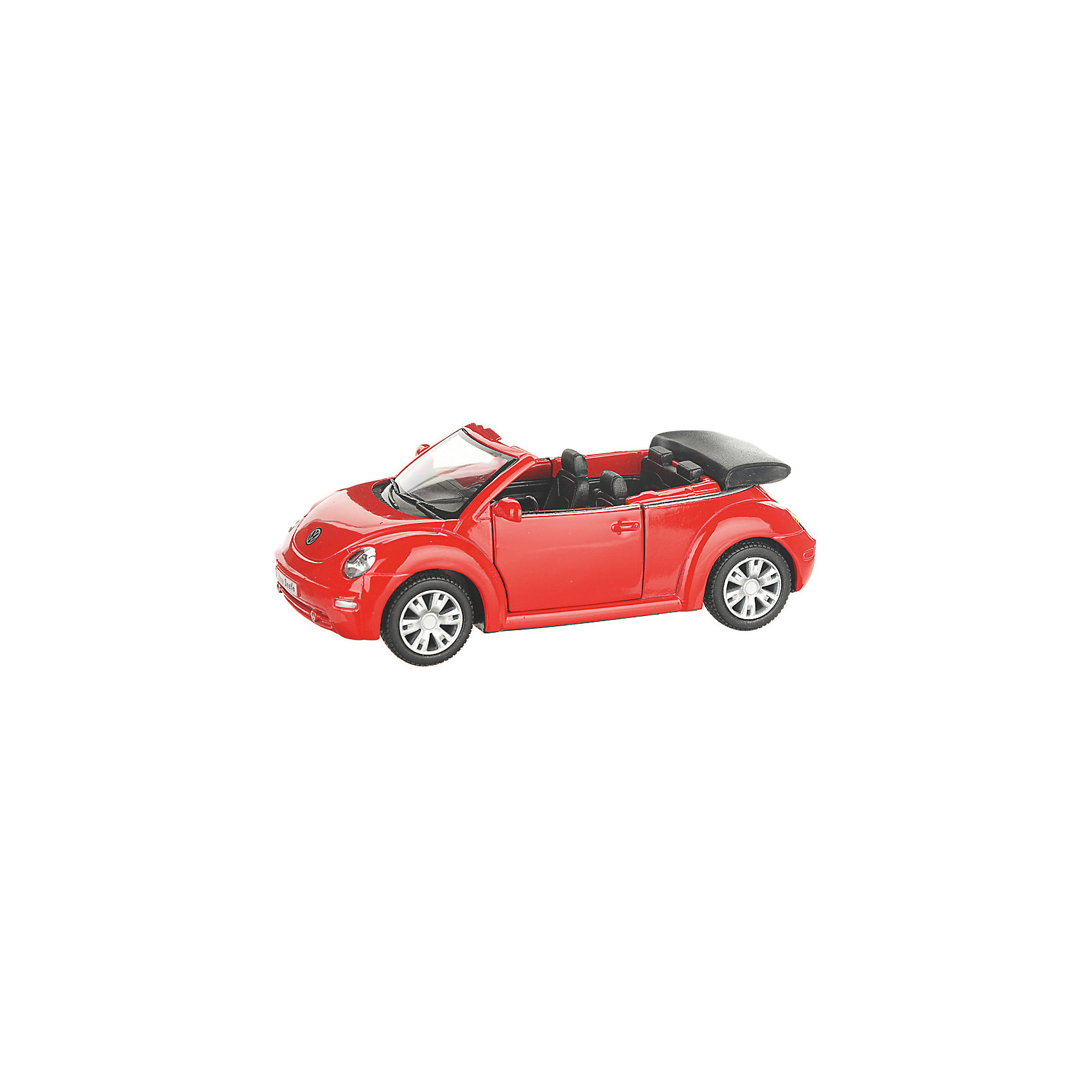 фото Коллекционная машинка Serinity Toys Volkswagen Beetle кабриолет, красная