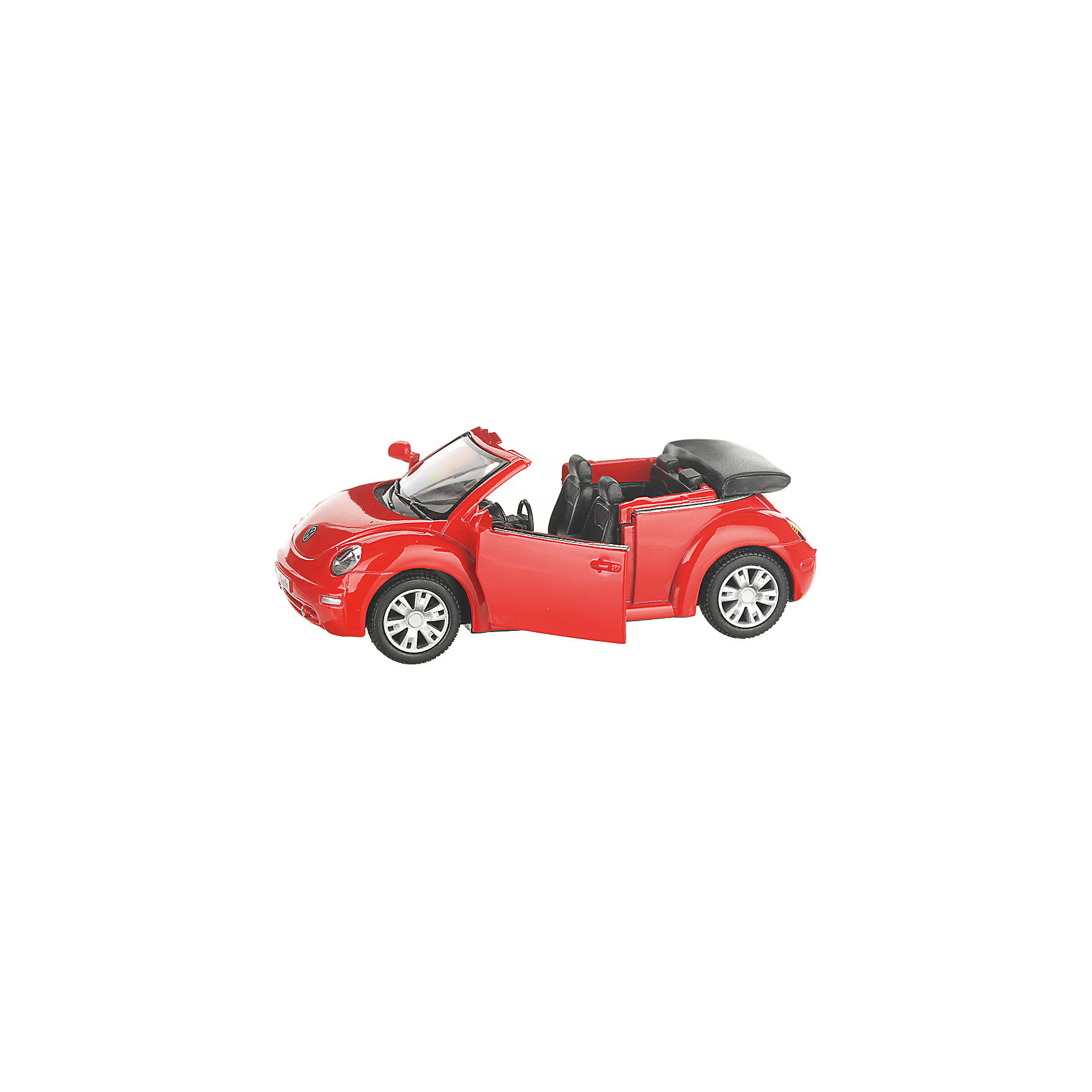 фото Коллекционная машинка Serinity Toys Volkswagen Beetle кабриолет, красная